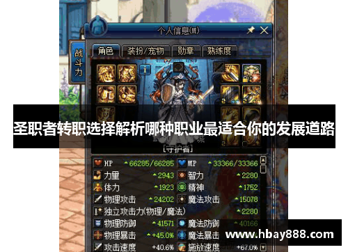 圣职者转职选择解析哪种职业最适合你的发展道路