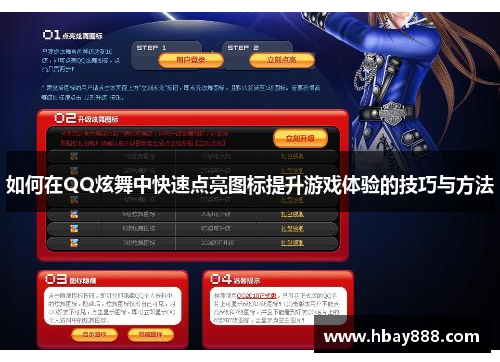 如何在QQ炫舞中快速点亮图标提升游戏体验的技巧与方法